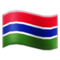 Gambia emoji on Samsung